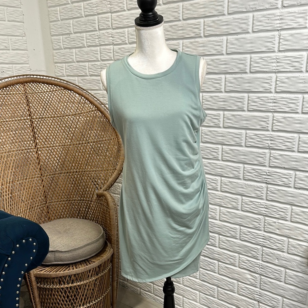 Nine West Light Green Midi Dress